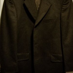 Chocolate Brown Cashmere Blazer